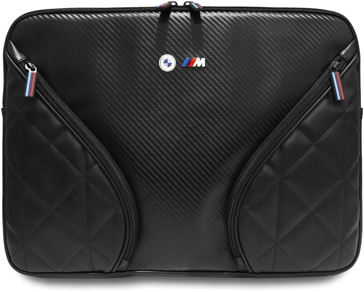 Torba na laptopa BMW Carbon Pockets&Metal Logo 16" Czarny