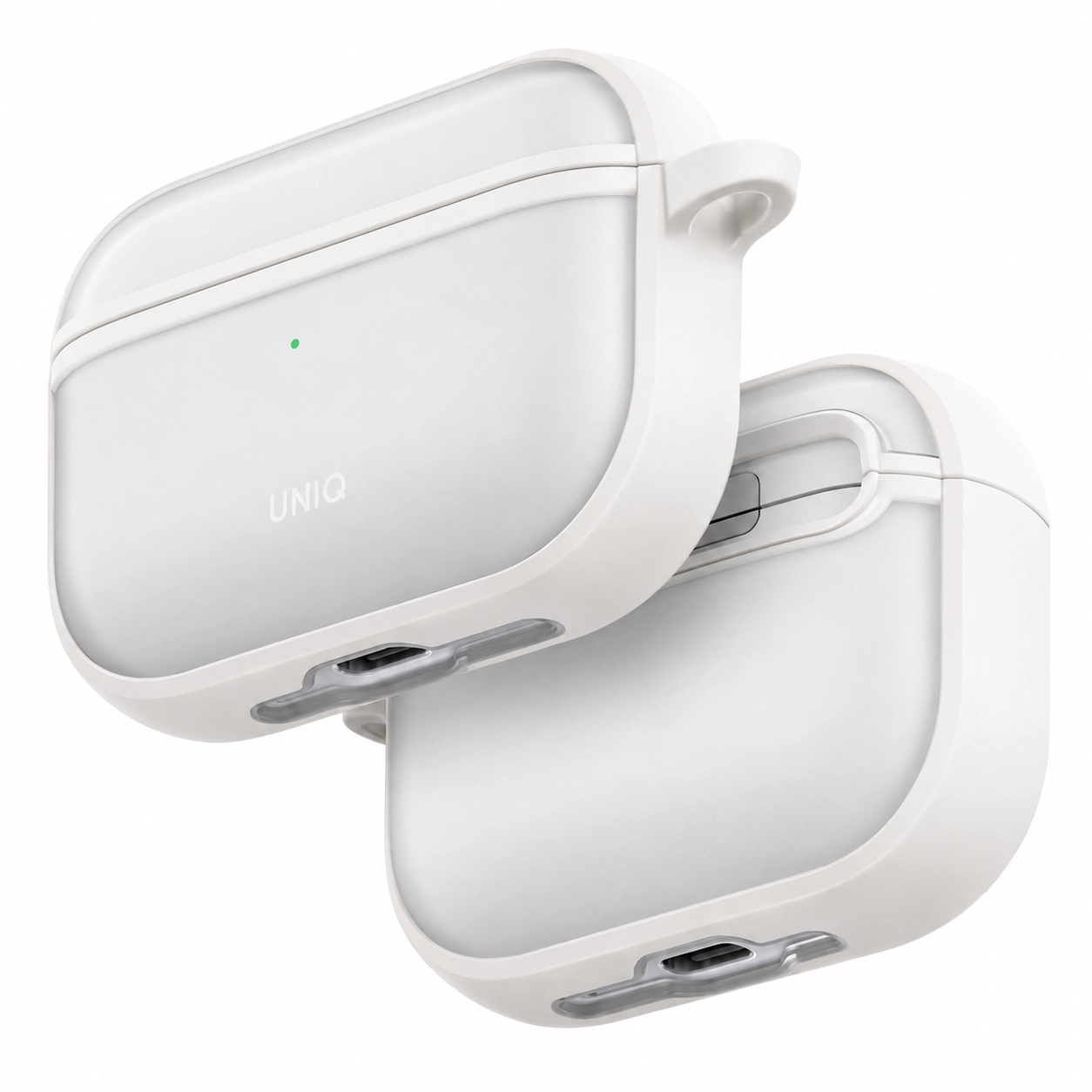 Etui na słuchawki UNIQ Veren do Apple AirPods Pro 3 Biały