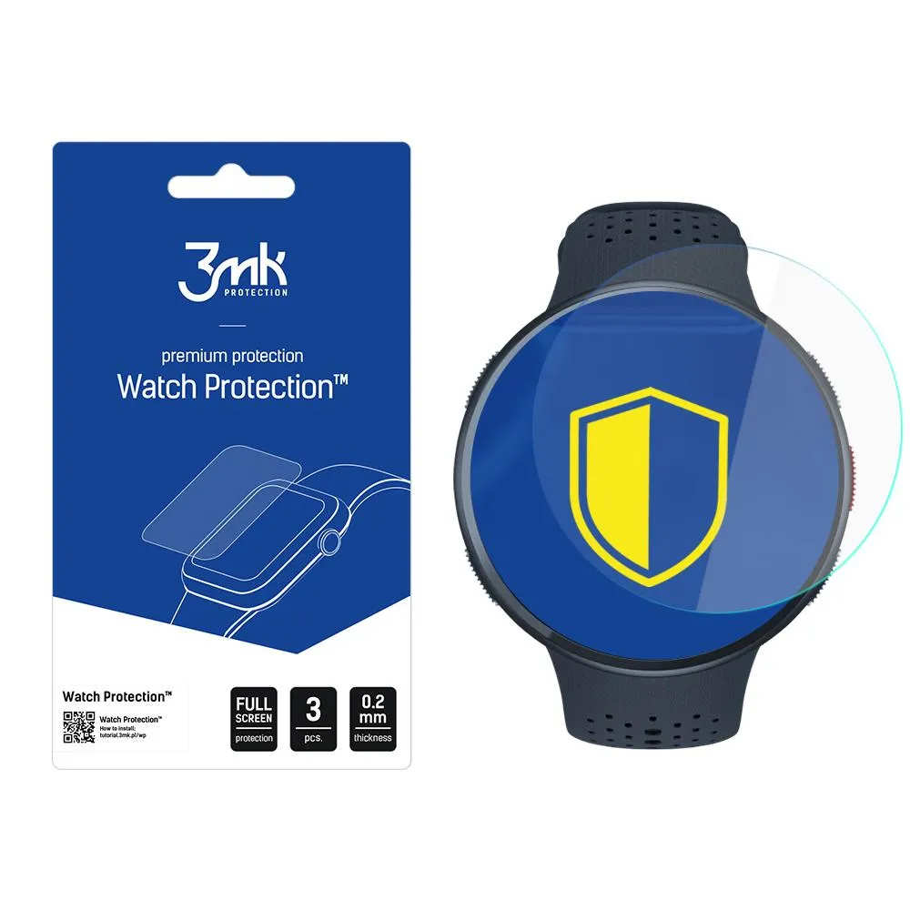 Szkło hybrydowe 3mk Watch Protection FlexibleGlass do Polar Pacer Pro