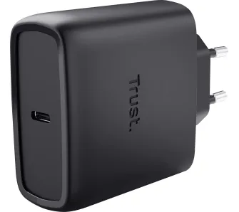 Zasilacz do laptopa Trust Uniwersalny 65W USB-C Czarny