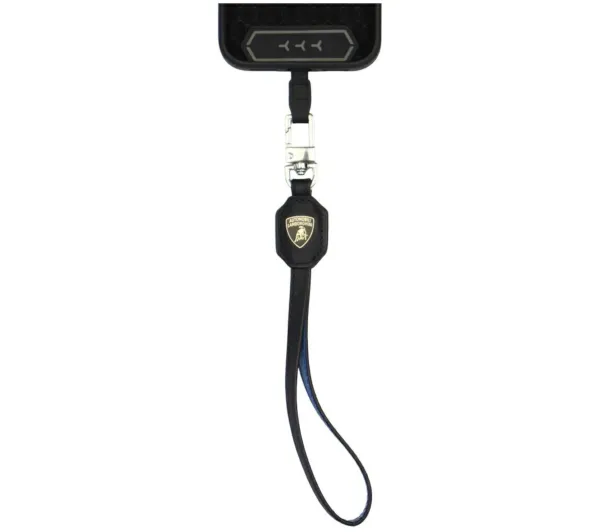 AudioQuest Lamborghini D1 Leather Handstrap Niebieski