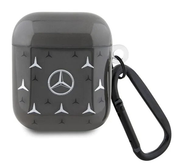 Mercedes-Benz Large Star Pattern do Apple AirPods 1 /2 Czarny