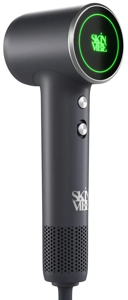 Suszarka do włosów SkinVibe Nova PlasmaGo Zimny nawiew 1100W 2 prędkości 4 temperatury Grafitowy
