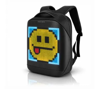 Plecak na laptopa Musicmate MM-BP10 StreetPixel 15.6" Czarny