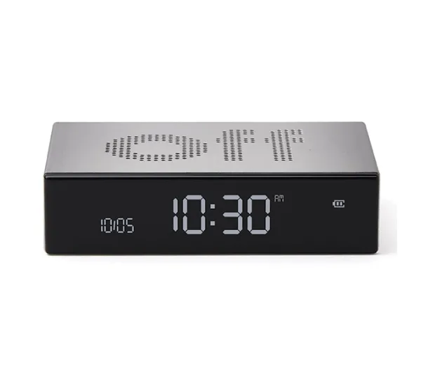 Lexon Flip Premium Polished Aluminum LR152A Srebrny