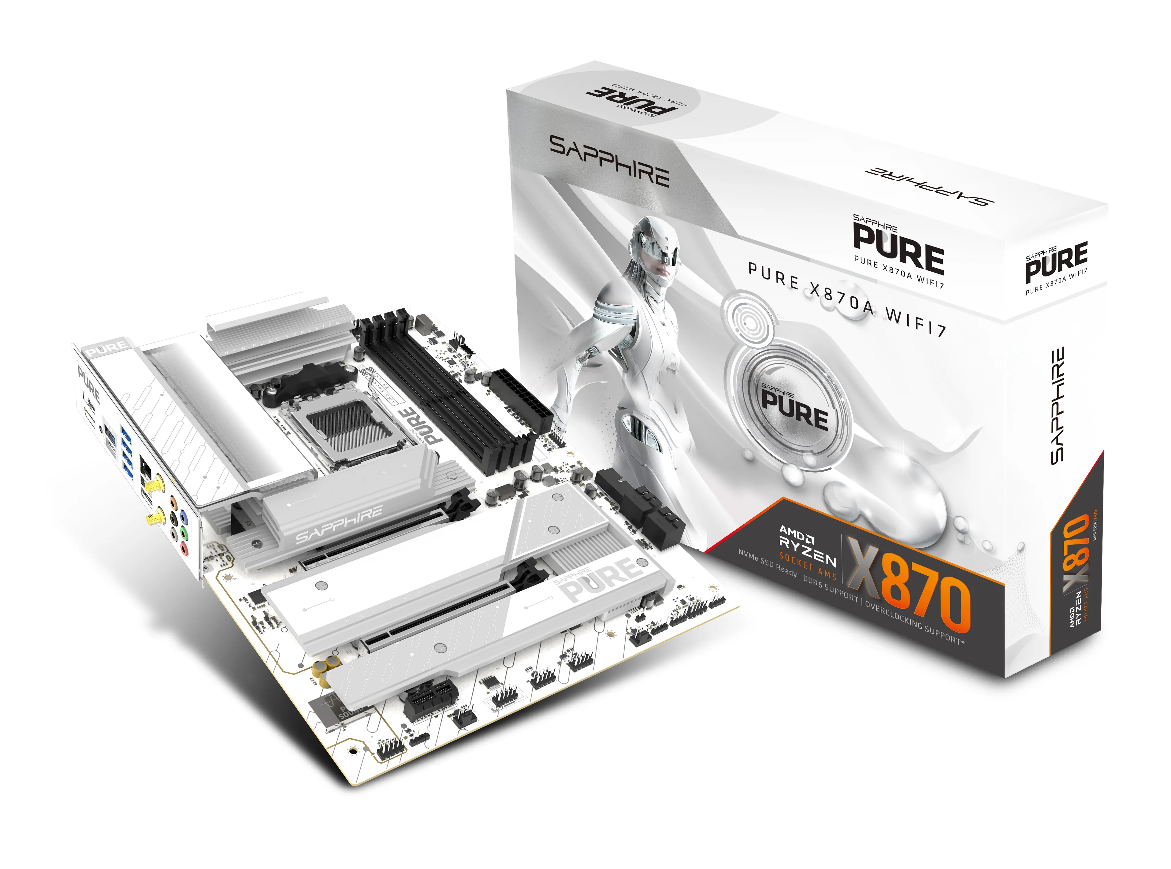 Płyta główna Sapphire PURE X870A WIFI 7