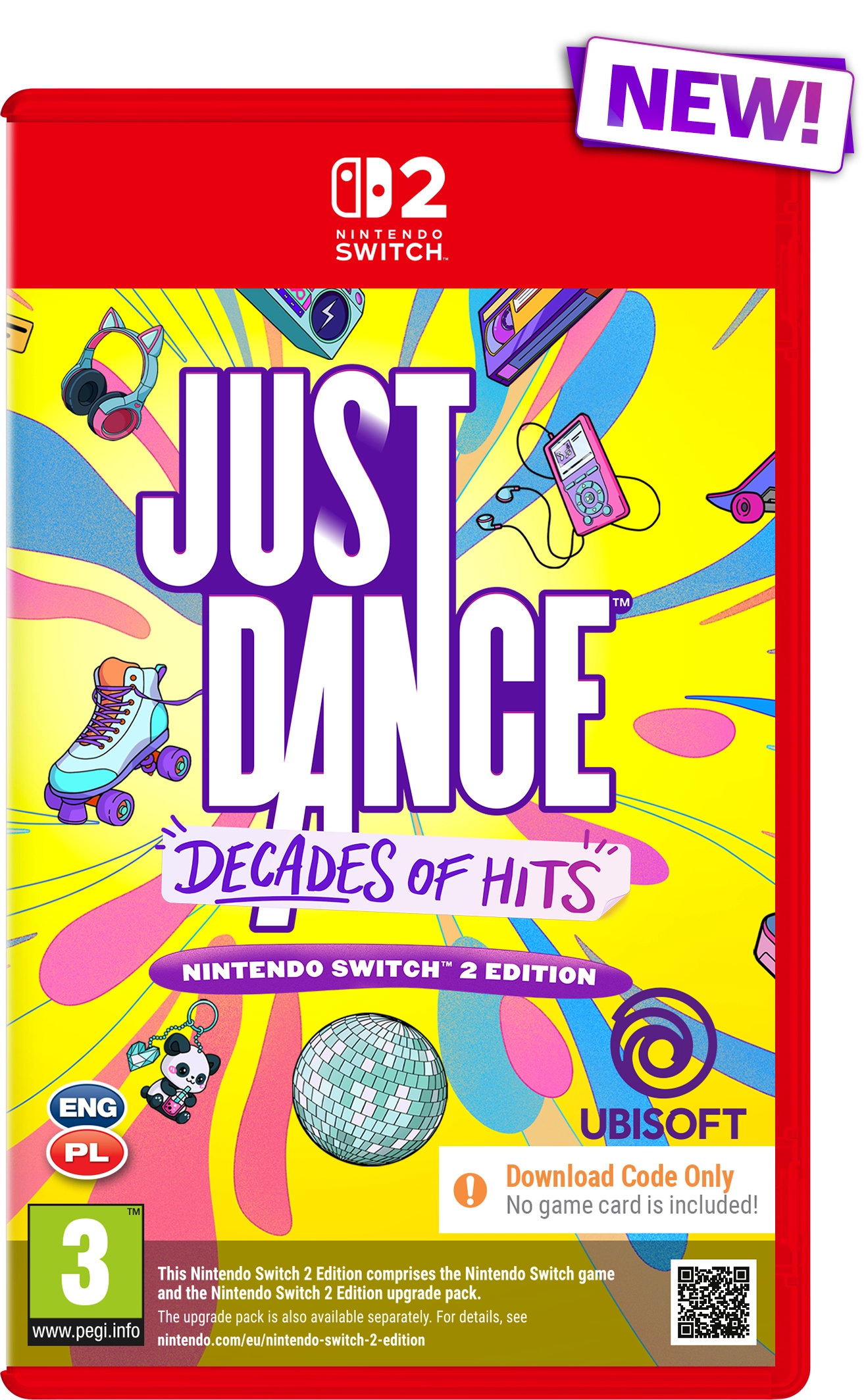 Just Dance Decades of Hits Gra na Nintendo Switch 2