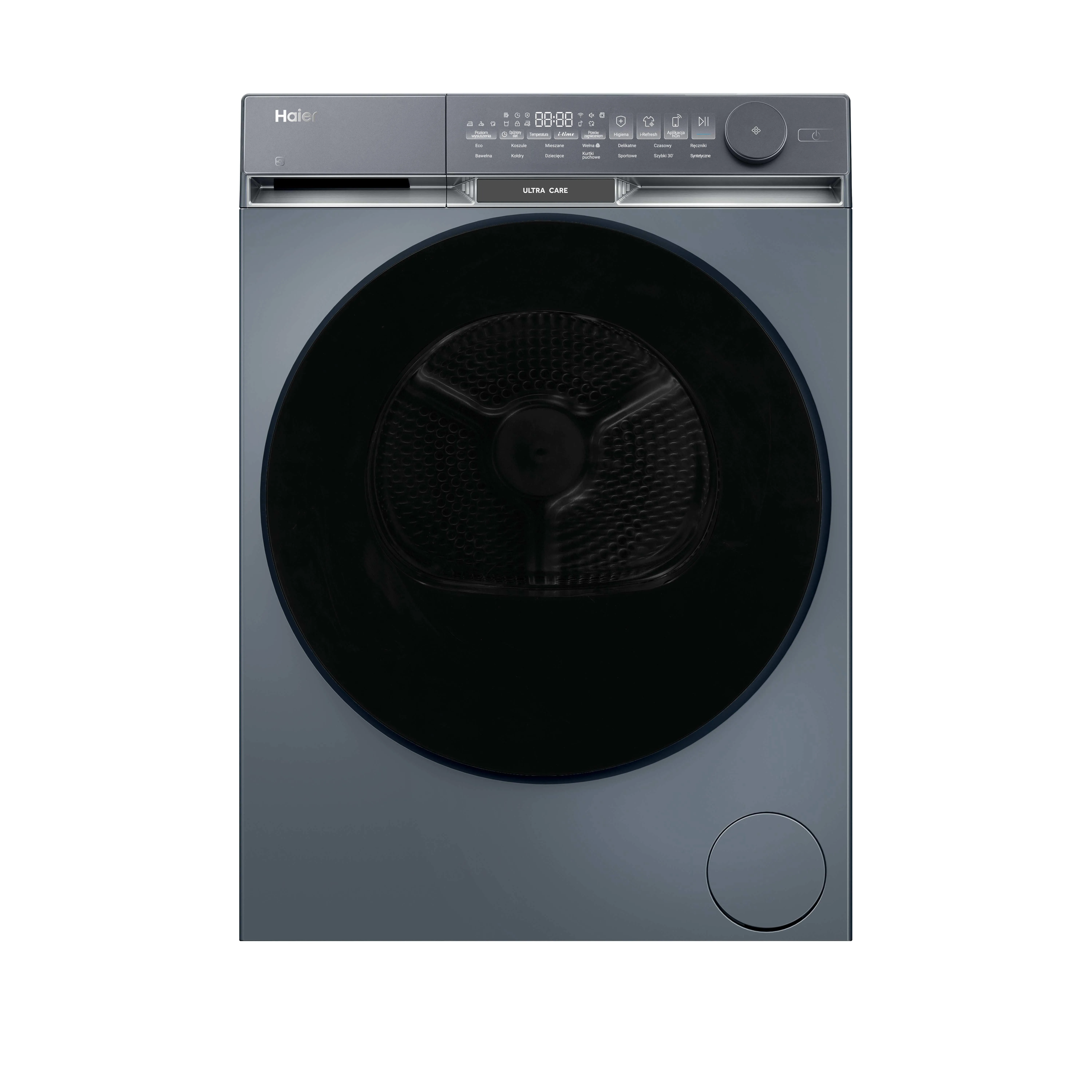 Suszarka Haier X9 HD80-C387GTU1-PL Funkcje AI 45,3cm 8kg Zdalne sterowanie