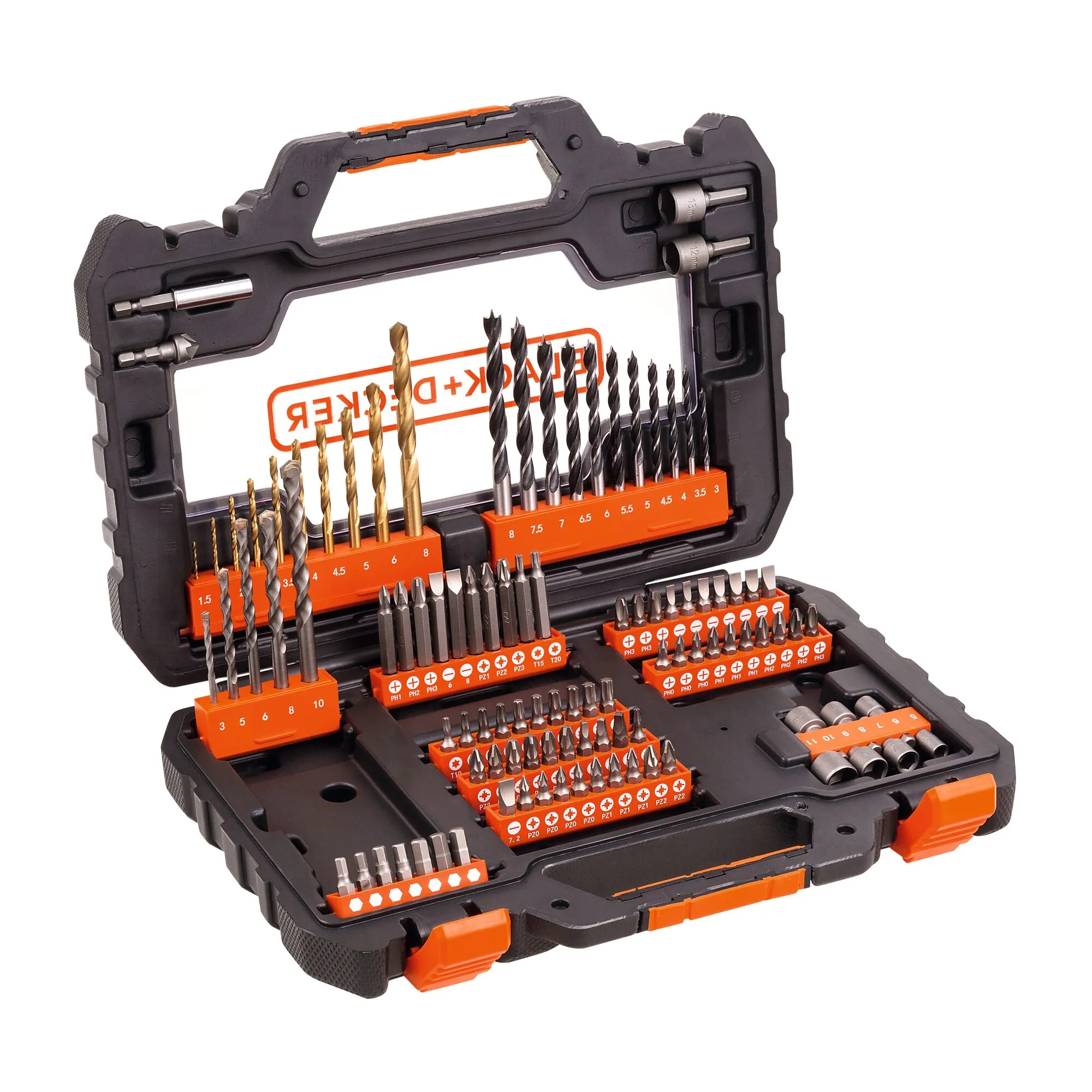 Zestaw wierteł Black&Decker A7230-XJ 104 elementy
