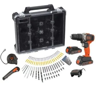 Wiertarko-wkrętarka Black&Decker BCD003D2AMB-QW