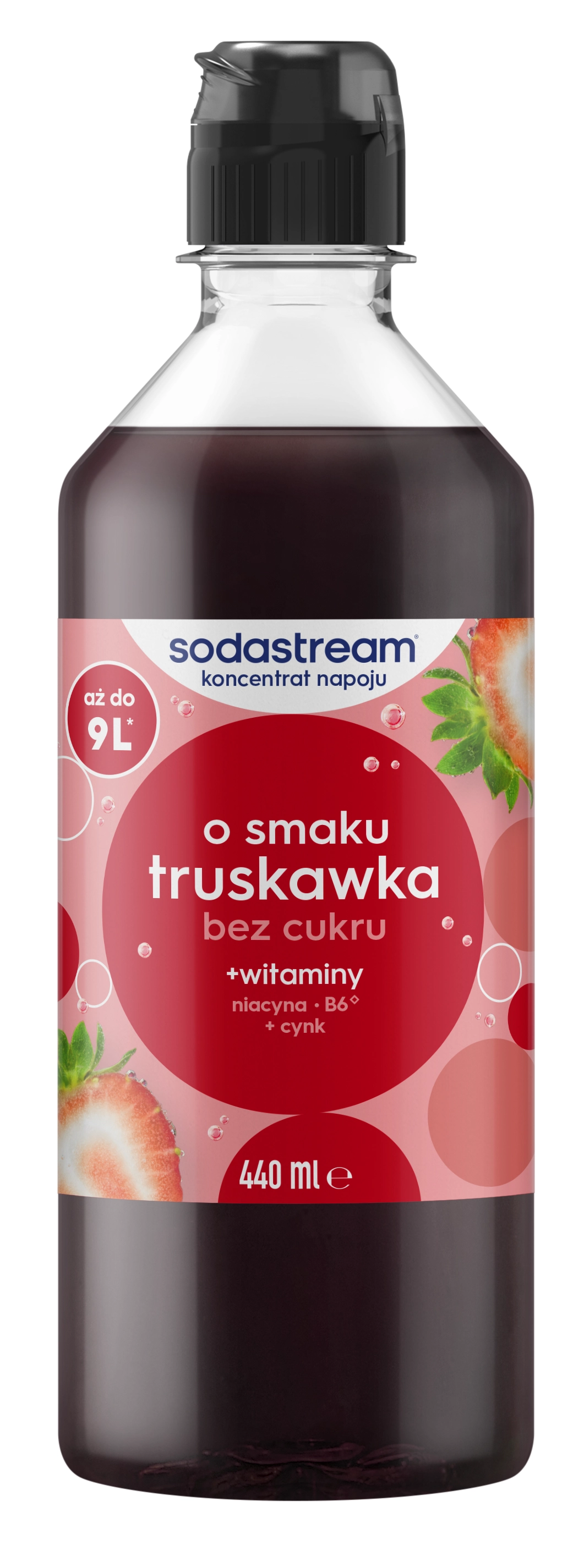 Syrop Sodastream Truskawka Bez cukru