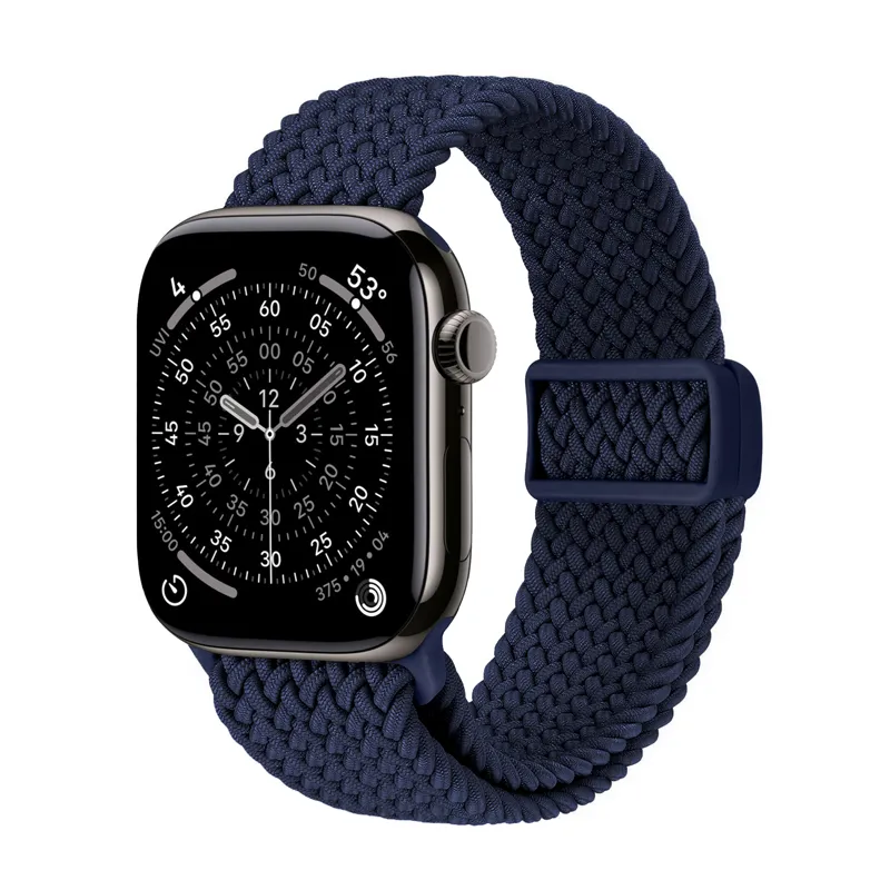 Pasek Crong Wave Band do Apple Watch 44/45/46/49mm Granatowy