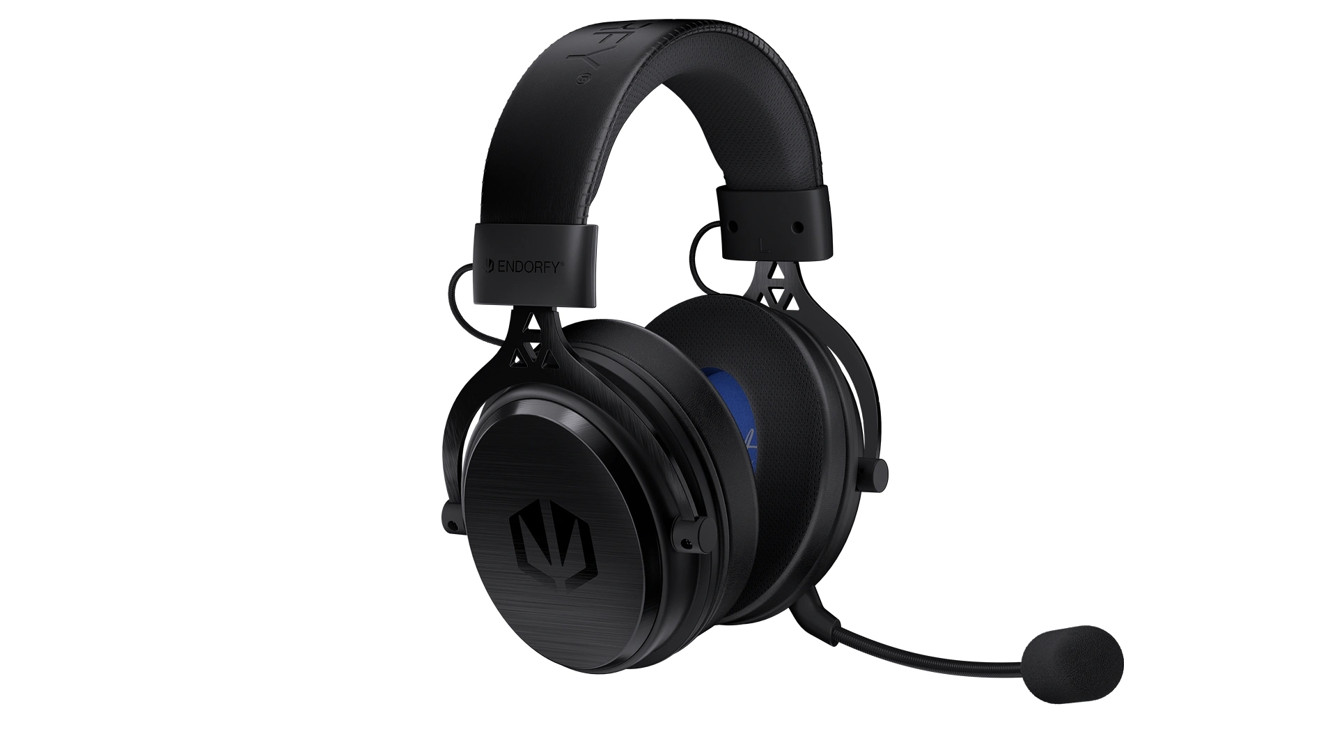 Słuchawki bezprzewodowe z mikrofonem Endorfy Viro Wireless Black Nauszne Czarny