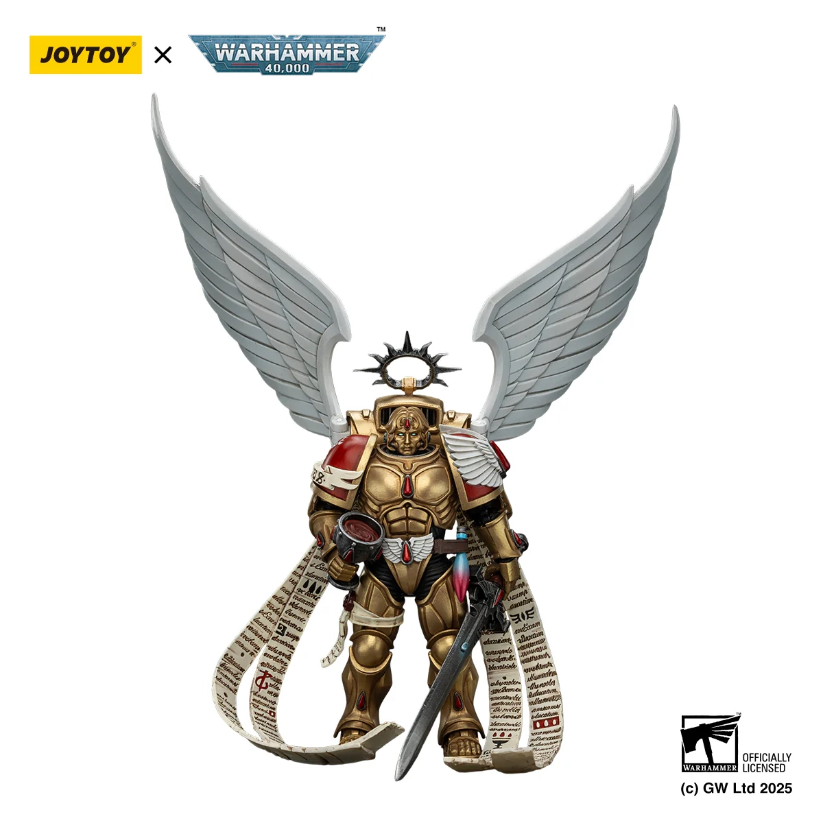 Figurka Joy Toy Warhammer 40k Blood Angels The Sanguinor with Encarmine Broadsword