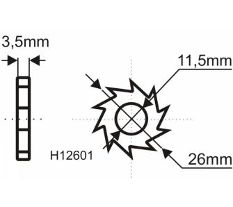 Ostrza Dedra H12601