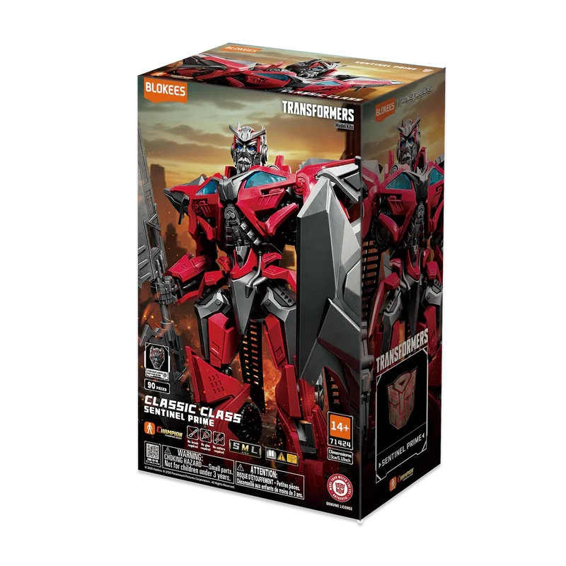 Model do składania Blokees Transformers Classic Class 24 – Sentinel Prime (Dark of the Moon)