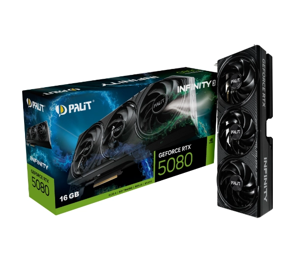 Palit Karta graficzna RTX 5080 INFINITY 3 16GB GDDR7 256bit 3DP/HDMI