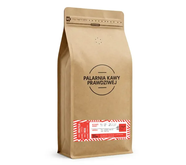 Palarnia Kawy Prawdziwej Brazylia Cerrado & Indie Karnataka 1kg