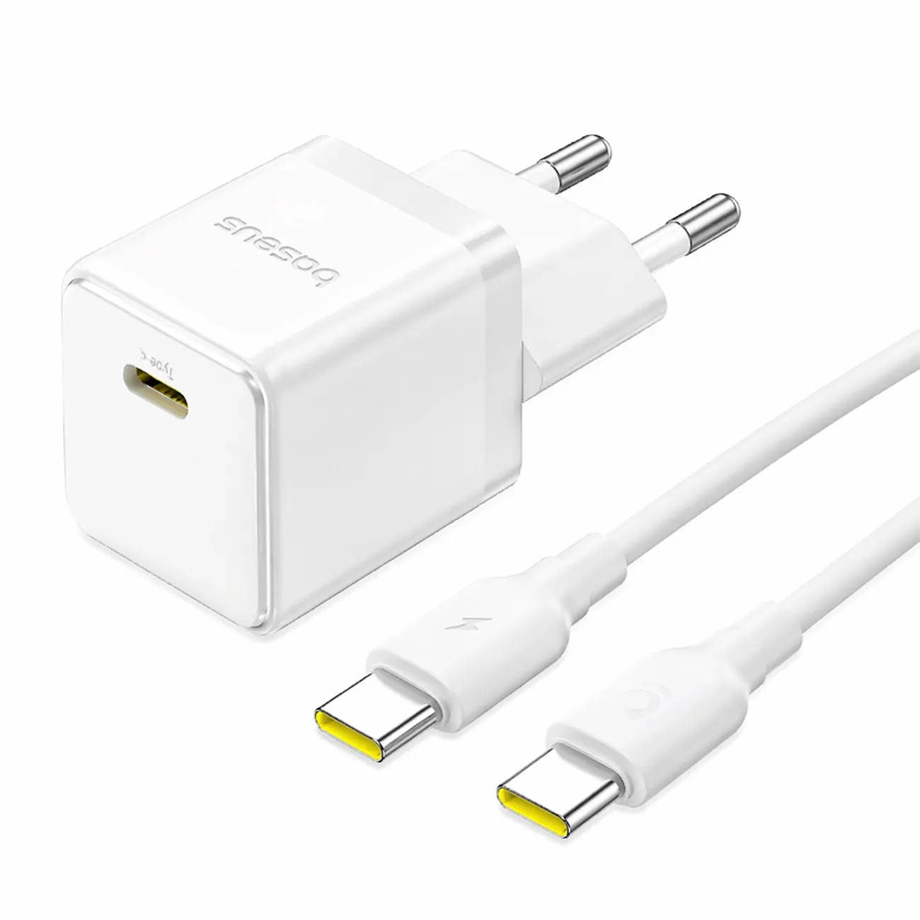 Ładowarka sieciowa Baseus Palm USB-C 20W Biały