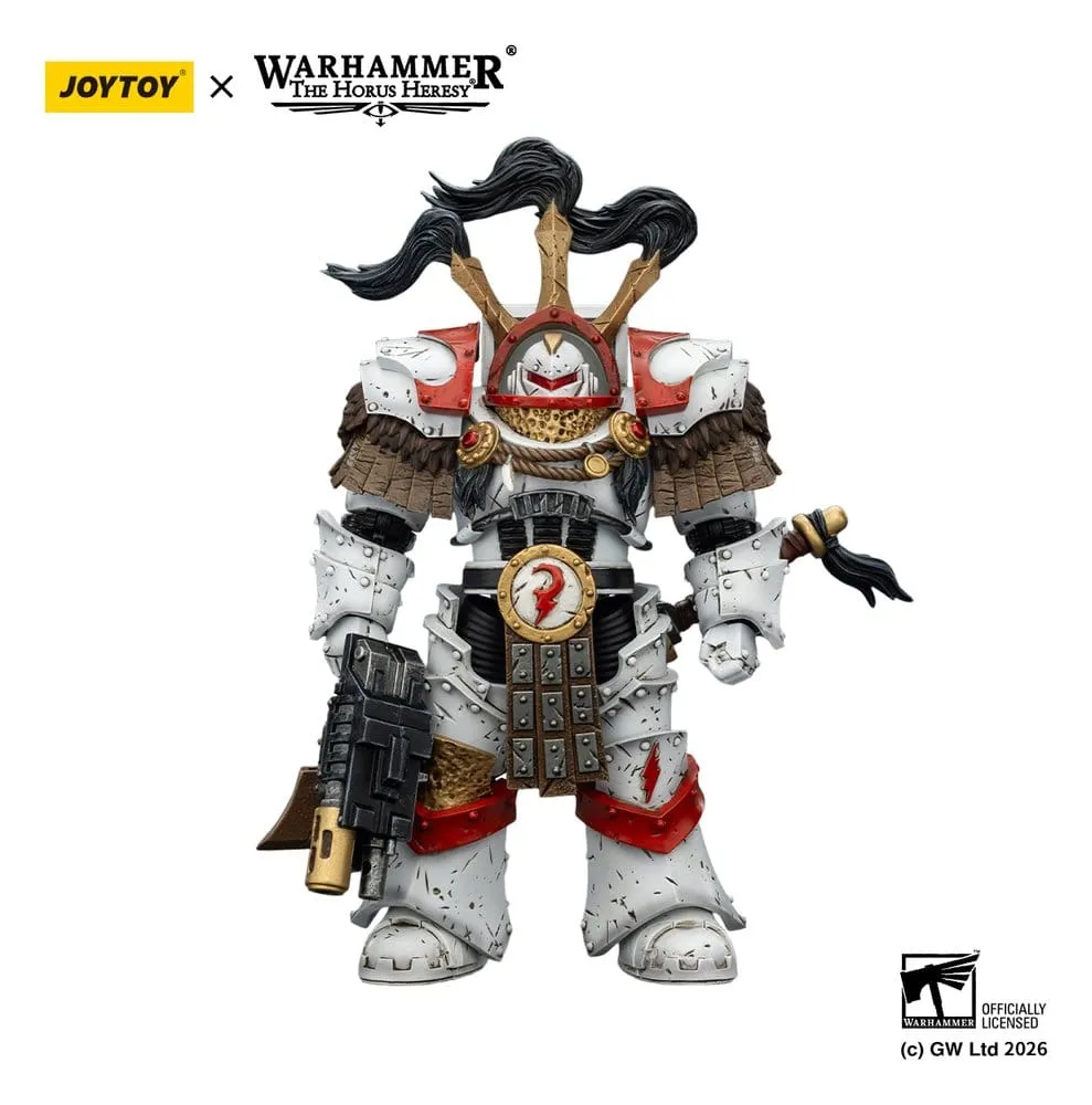 Figurka Joy Toy Warhammer The Horus Heresy White Scars Legion Praetor in Cataphractii Terminator Armour
