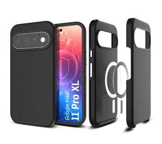 Etui 3mk Hardy Shockproof MagCase do Google Pixel 11 Pro XL Czarny