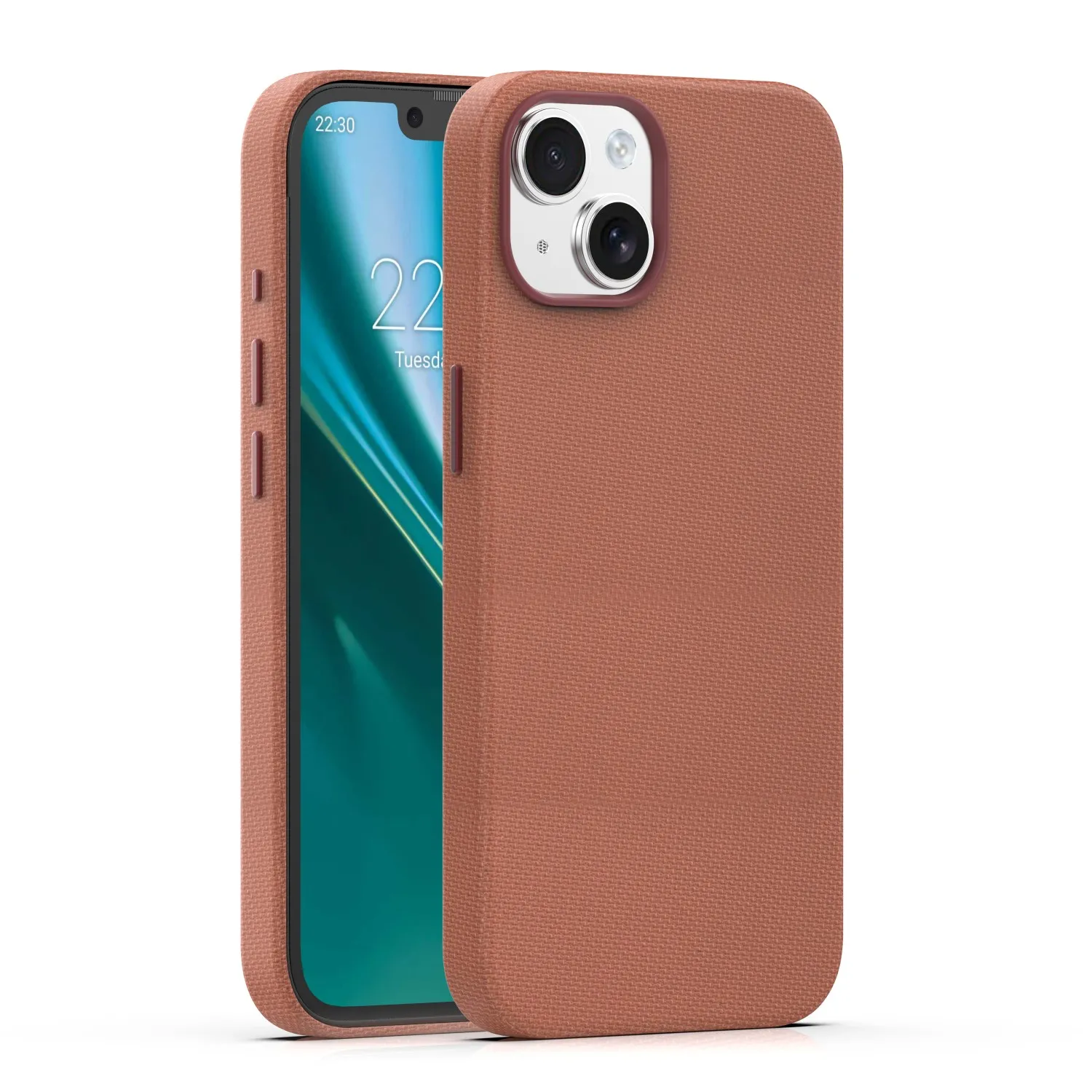 Etui Etteri Elegant Mag do iPhone 14 Brązowy