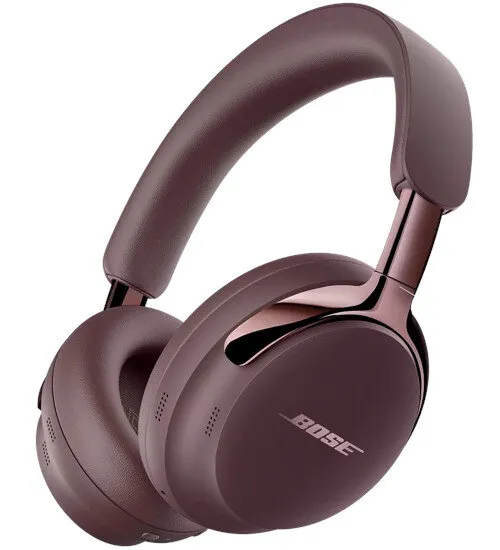 Słuchawki bezprzewodowe Bose QuietComfort Ultra Headphones (2nd Gen) Cherry Chocolate Nauszne Bluetooth 5.4 Czekoladowa wiśnia
