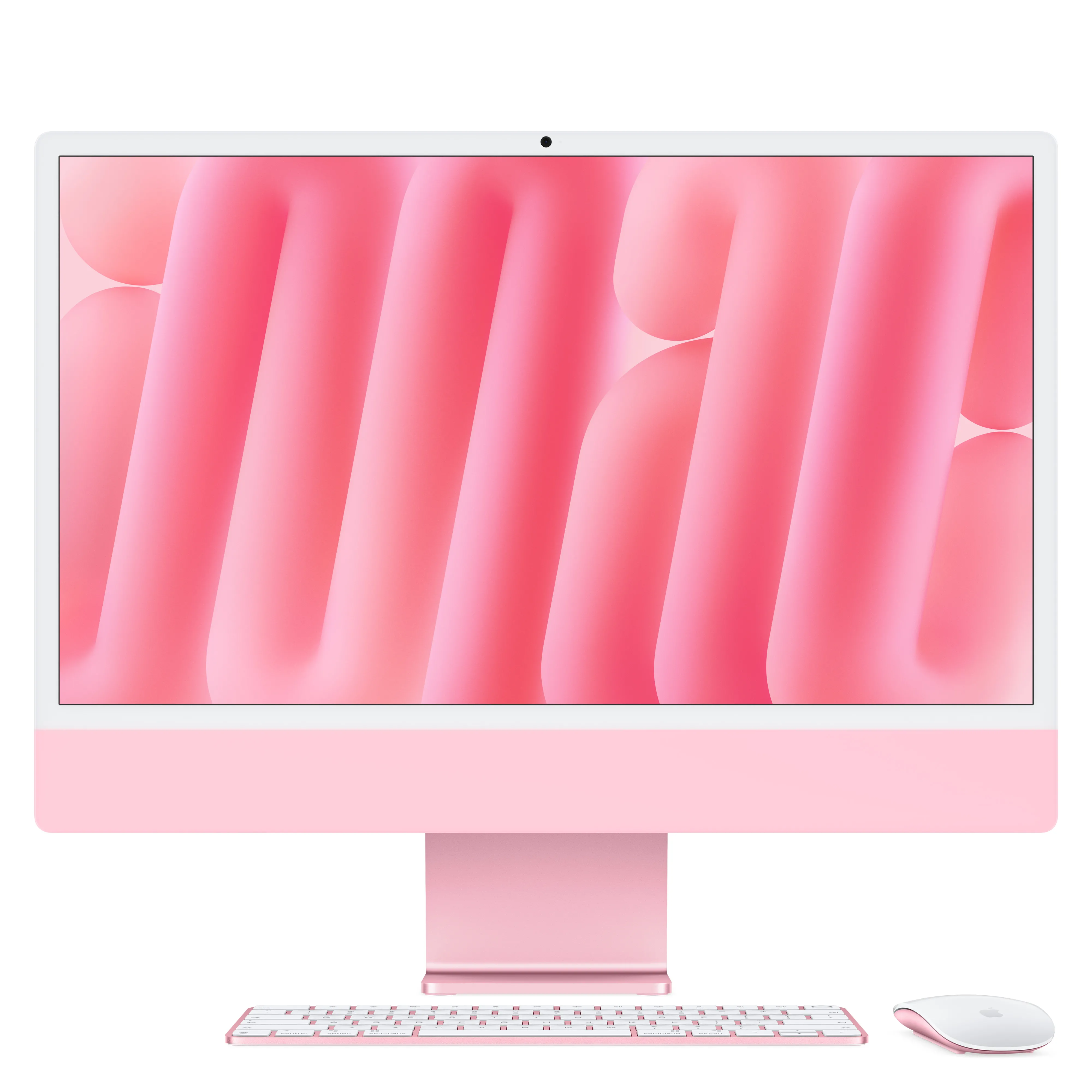 Apple iMac Retina 4.5K M6 12-rdzeni 24" 16GB RAM 512GB Dysk SSD macOS Różowy