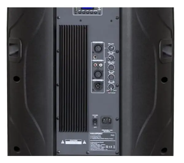 Blaupunkt PA25 160W Bluetooth Radio FM Mikrofon Karaoke Czarny - Kup na Raty - RRSO 0%