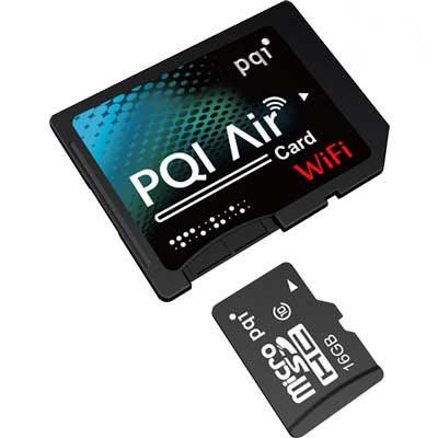 PQI Air Card A200 SD WiFi microSDHC Class10 16GB