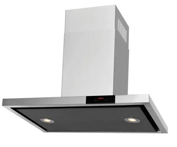 Okap Amica OKC653T Srebrno-czarny