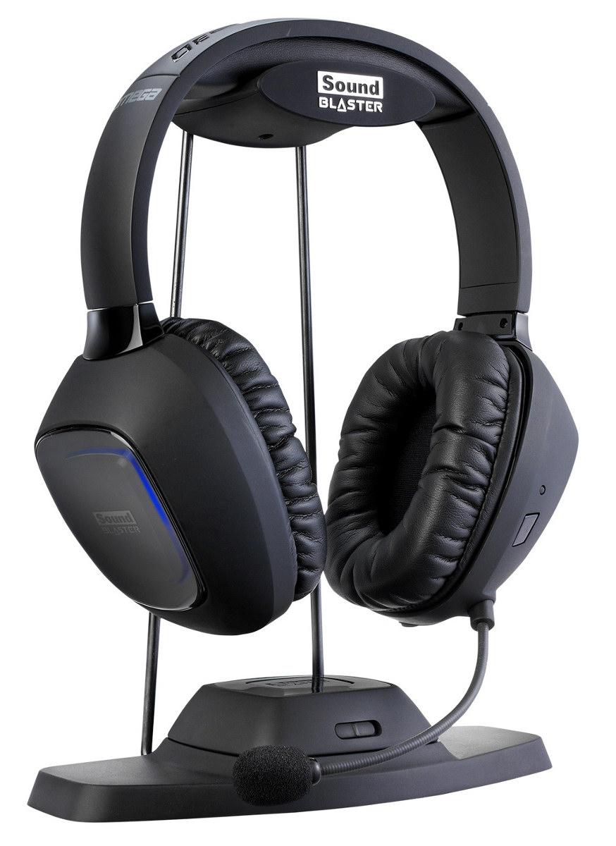 Słuchawki bezprzewodowe z mikrofonem Creative Sound Blaster Tactic3D Omega Wireless