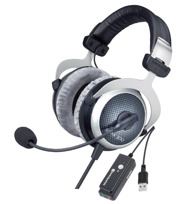 Słuchawki przewodowe z mikrofonem Beyerdynamic MMX 300