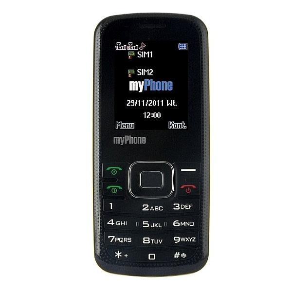 myPhone 3020 Bueno (czarno-żółty)