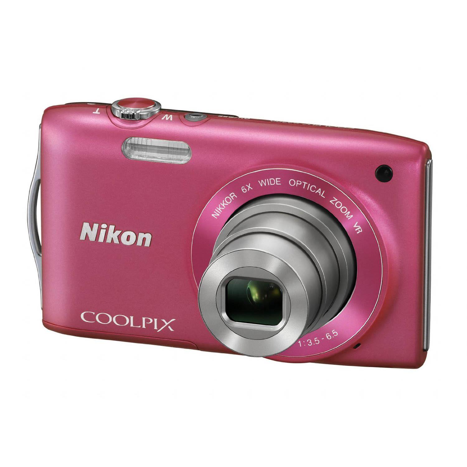 Nikon Coolpix S3300⑤ Nikon Coolpix S3300 (różowy) - Opinie, Cena - RTV EURO AGD