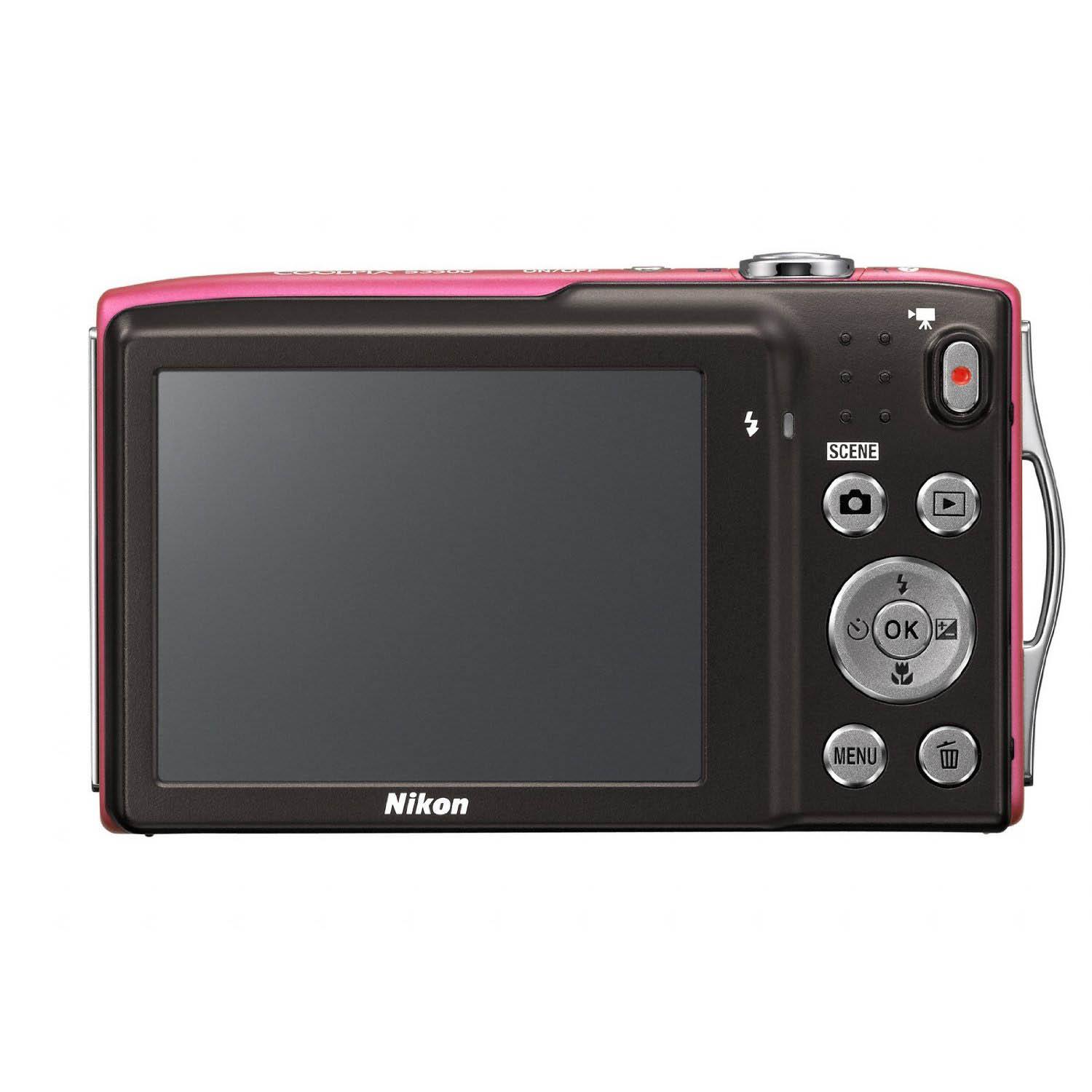 Nikon Coolpix S3300⑤ Nikon Coolpix S3300 (różowy) - Opinie, Cena - RTV EURO AGD