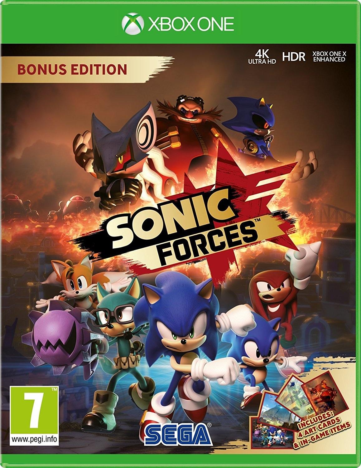 Sonic Forces Bonus Edition - Gra na Xbox One (Kompatybilna z Xbox Series X)