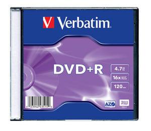 Verbatim DVD+R Advanced AZO Slim Case 1 szt