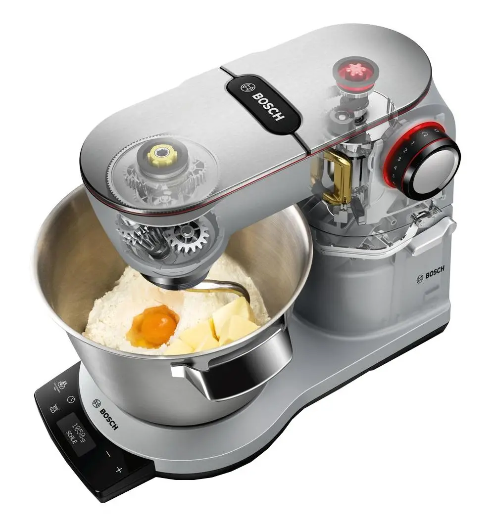 Robot kuchenny Bosch MUM9BX5S61 Z wbudowaną wagą Krajarką w kostkę Inteligentnym czujnikiem pracy