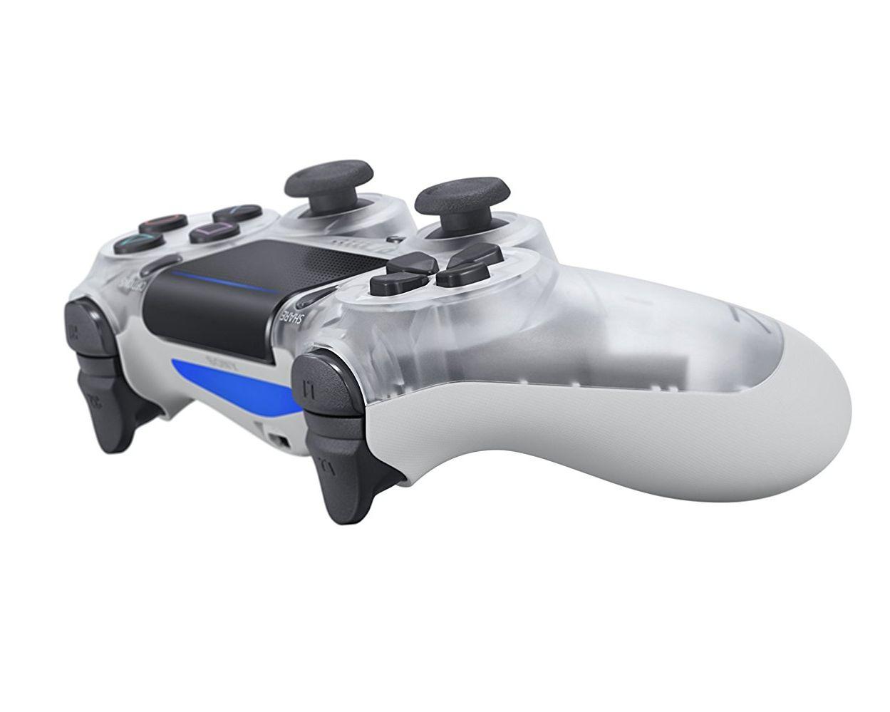 Pad Sony DualShock 4 v2 do PS4 - bezprzewodowy - crystal