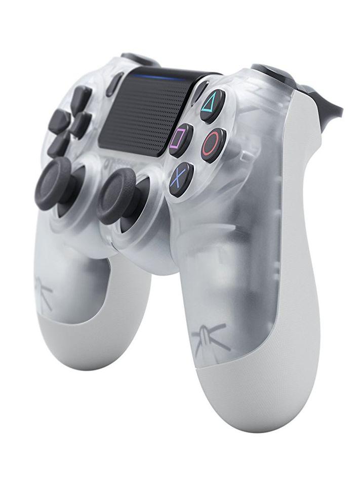 Pad Sony DualShock 4 v2 do PS4 - bezprzewodowy - crystal