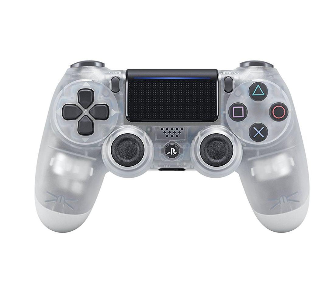 Pad Sony DualShock 4 v2 do PS4 - bezprzewodowy - crystal