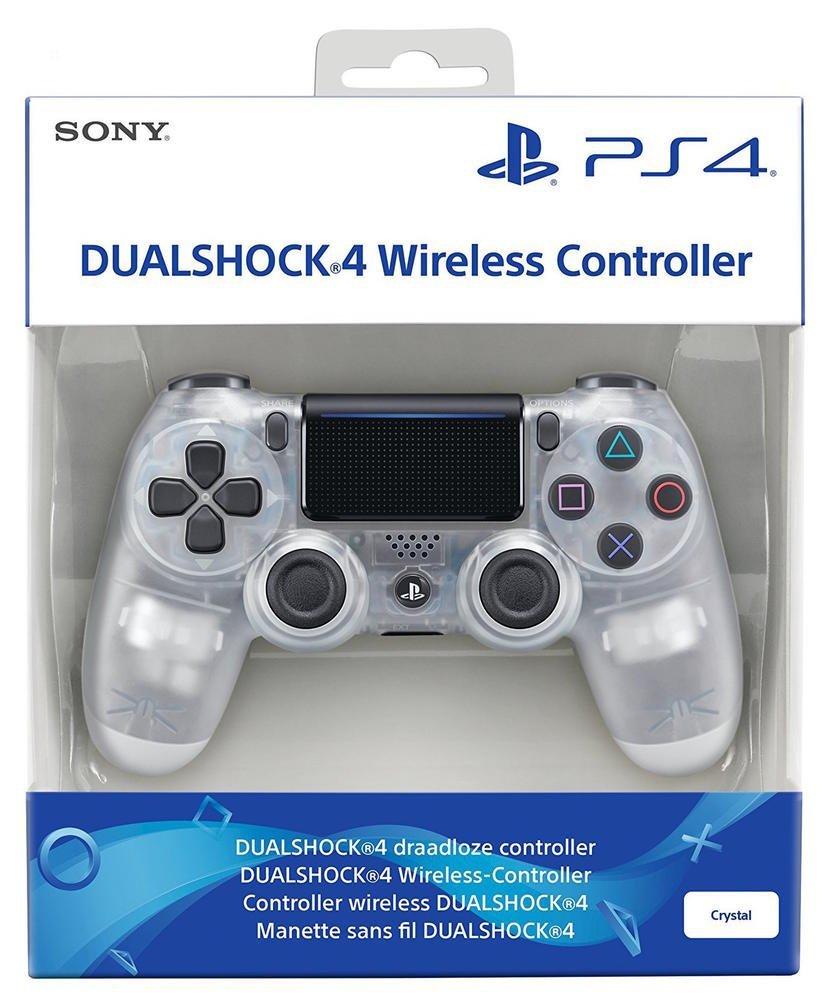 Pad Sony DualShock 4 v2 do PS4 - bezprzewodowy - crystal