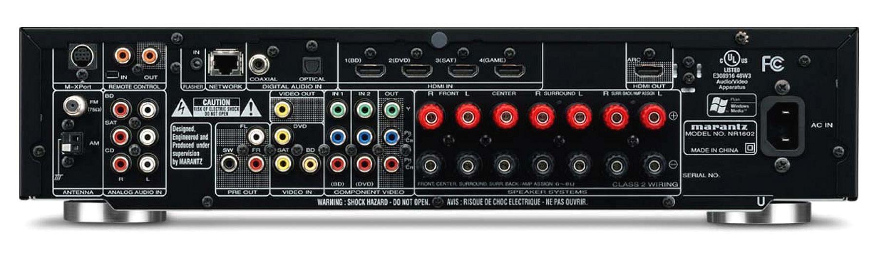 Marantz AVアンプ NR1602 MARANTZ マランツ /家電・カメラ・AV機器｜WonderREX-ONLINE