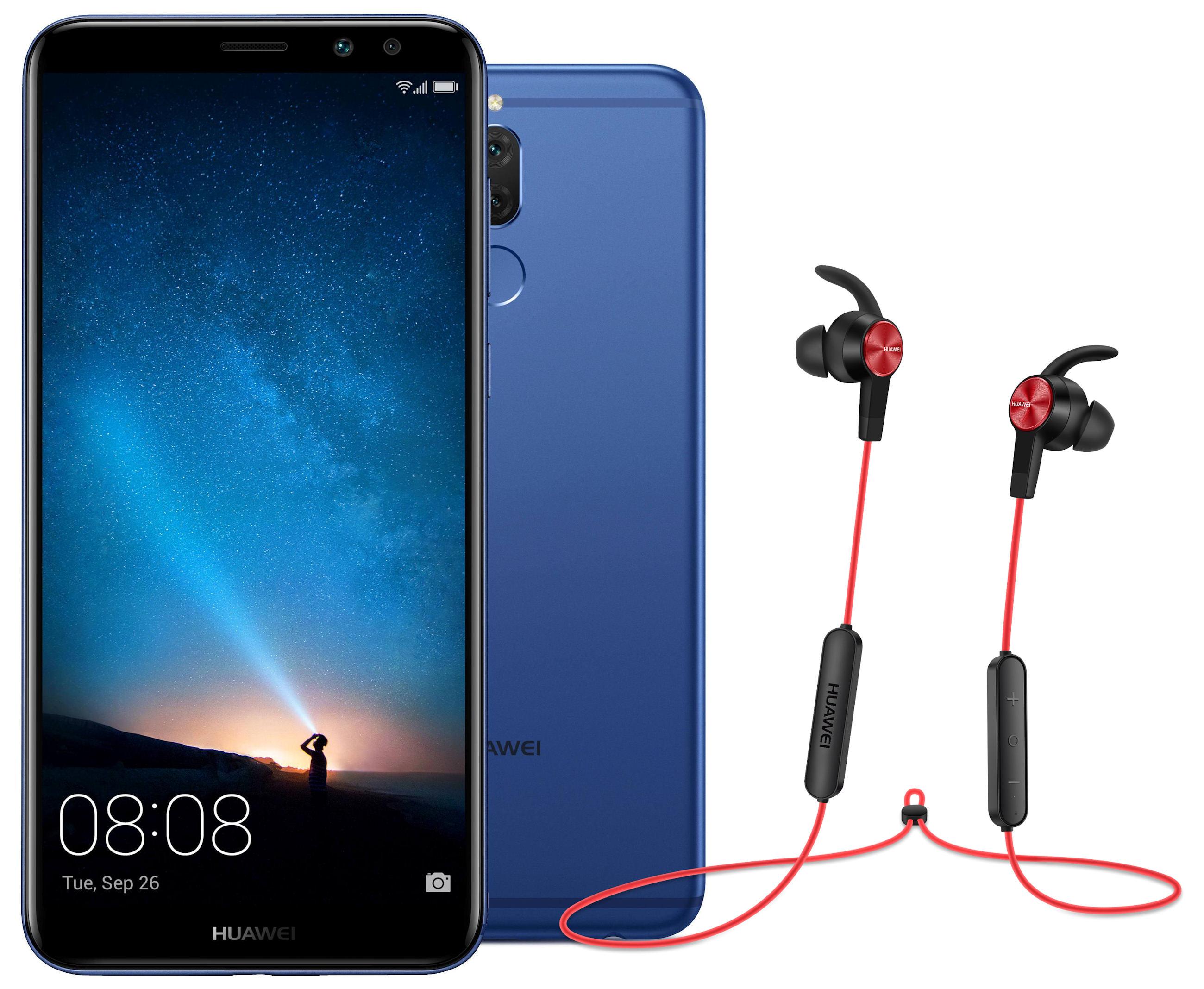 Smartfon Huawei Mate 10 Lite (niebieski) + słuchawki