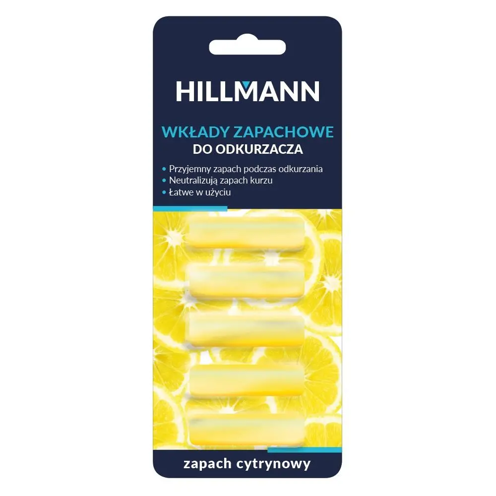 Wkład zapachowy HILLMANN Cytrynowy 5szt.