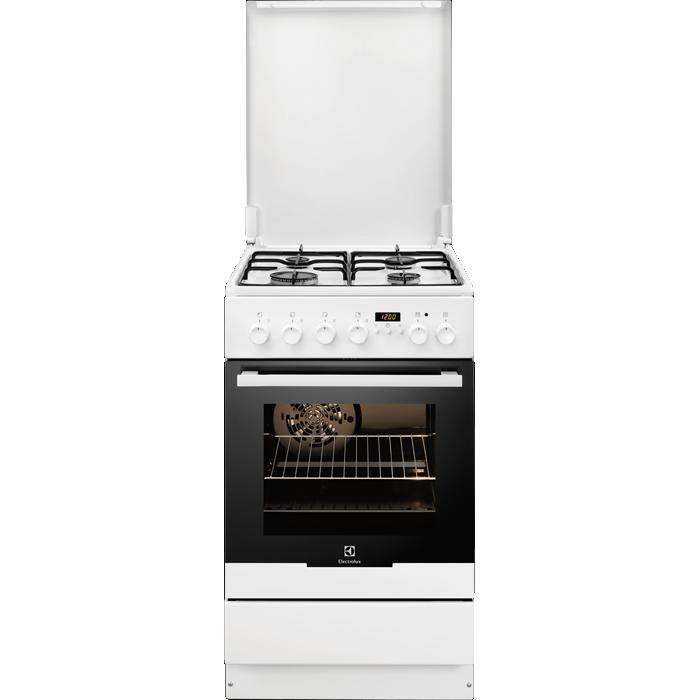 Kuchnia gazowo-elektryczna Electrolux EKK54500OW