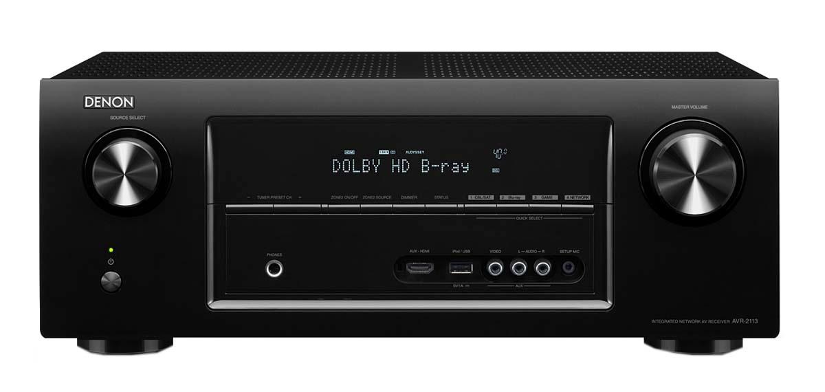 Amplituner Denon AVR-2113 (czarny) - Opinie, Cena - RTV EURO AGD