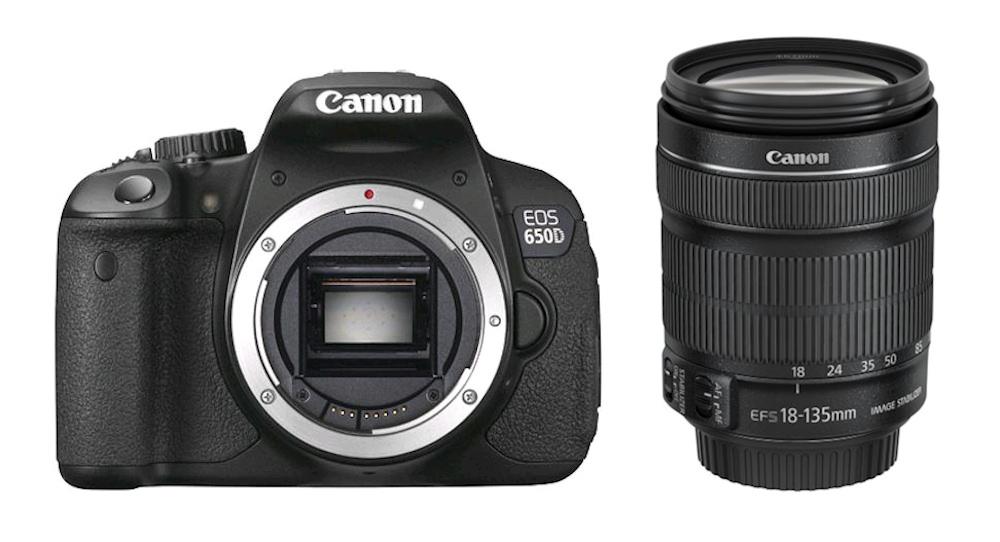 Lustrzanka Canon EOS 650D + 18-135 mm IS STM