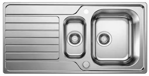 Zlewozmywak Blanco DINAS 6 S 523379 Stalowy Srebrny